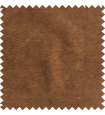 Copper brown color complete plain horizontal texture stripes with chenille base polyester sofa fabric