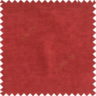 Maroon color complete plain horizontal texture stripes with chenille base polyester sofa fabric