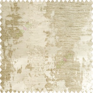 Cream color texture finished gradients surface horizontal fine thread lines on shiny plain base polyester fabric random texture designs main curtain