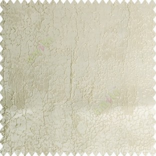 Cream color combination complete texture finished surface snakeskin texture and connecting each other lines vertical and horizontal lines embroidery polyester main curtain