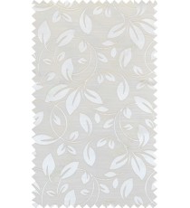 Pale yellow beige colour retro organic pattern polycotton main curtain designs