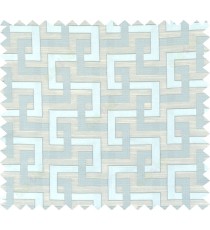 Green beige colour weave wicker pattern polycotton main curtain designs