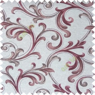 Light brown cream color traditional swirls texture pattern texture background finished polyester main curtain fabric