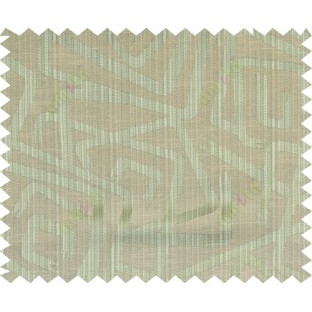 Green yellow beige colour contemporary design polycotton main curtain designs