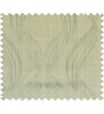 Green yellow beige colour vertical wavy stripes polycotton main curtain designs