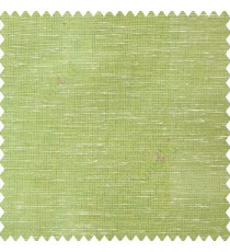 Green cream color horizontal thin lines with transparent polyester base fabric sheer curtain