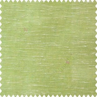 Green cream color horizontal thin lines with transparent polyester base fabric sheer curtain