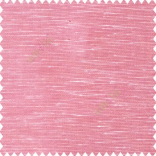 Pink cream color horizontal thin lines with transparent polyester base fabric sheer curtain