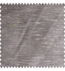 Grey cream color horizontal thin lines with transparent polyester base fabric sheer curtain