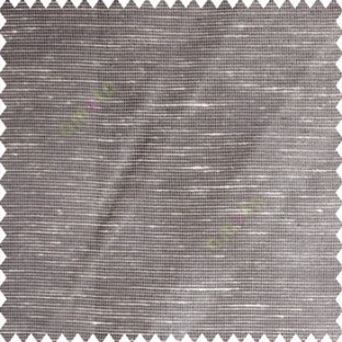 Grey cream color horizontal thin lines with transparent polyester base fabric sheer curtain