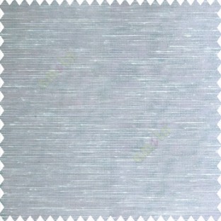 Sky blue cream color horizontal thin lines with transparent polyester base fabric sheer curtain