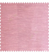 Pink cream color horizontal thin lines with transparent polyester base fabric sheer curtain