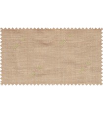 Brown grey color solid texture finished polycotton main curtain designs