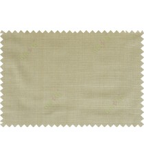 Green brown beige color solid texture finished polycotton main curtain designs