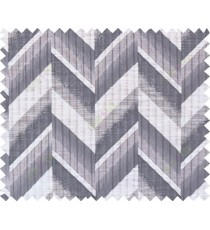 Black beige grey colour herringbone pattern polycotton main curtain designs