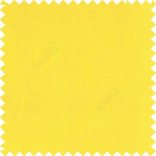 Yellow color solid plain finished surface designless complete pattern free soft touch pure cotton curtain fabric