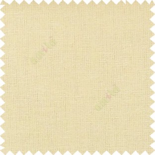 Cream color solid plain finished surface designless complete pattern free soft touch pure cotton curtain fabric
