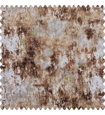 Copper brown grey gold color texture finished velvet soft touch wooden layers polyester background sofa fabric