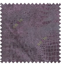 Purple silver texture design velvet finish nylon curtain fabric