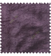 Purple plain design velvet finish nylon curtain fabric