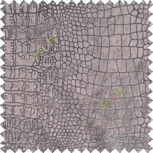 Chocolate silver texture design velvet finish nylon curtain fabric