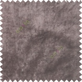 Chocolate plain design velvet finish nylon curtain fabric