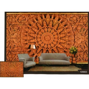 3d traditional design wall mural