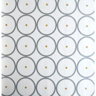 Yellow grey white geometric design home décor wallpaper