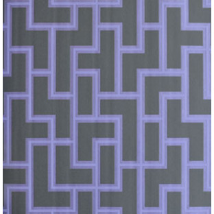 Black purple puzzle pipes home décor wallpaper