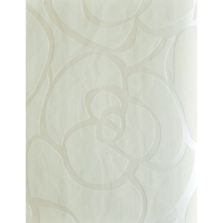 White beautiful rose design home décor wallpaper