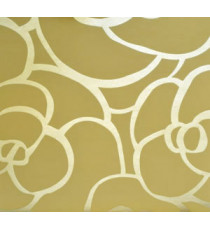 Yellow silver beautiful rose design home décor wallpaper