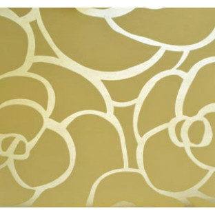 Yellow silver beautiful rose design home décor wallpaper