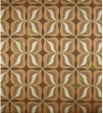 Brown grey gold seamless traditional design home décor wallpaper for walls
