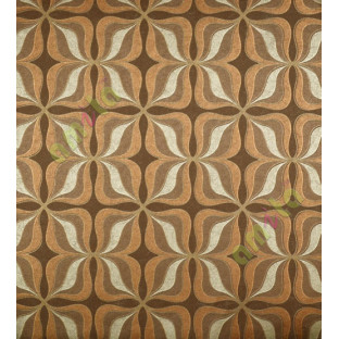 Brown grey gold seamless traditional design home décor wallpaper for walls