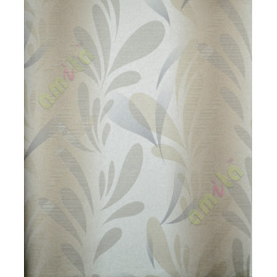 Brown silver grey colour traditional design home décor wallpaper for walls