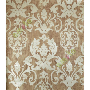 Brown gold colour elegant motif design home décor wallpaper for walls