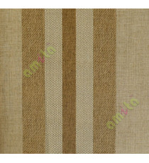 Gold brown black vertical stripes with texture home décor wallpaper for walls