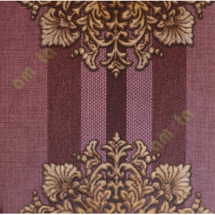 Pattern Wallpaper Burgundy Gold Ornament Stock Vector Royalty Free  1242424717  Shutterstock