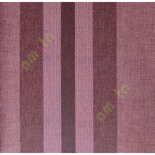 Maroon black vertical stripes with texture home décor wallpaper for walls
