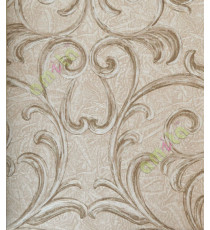 Gold brown gold traditional design home décor wallpaper for walls