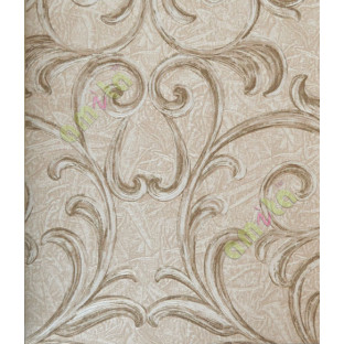 Gold brown gold traditional design home décor wallpaper for walls