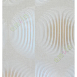 Brown white self texture vertical stripes home décor wallpaper for walls