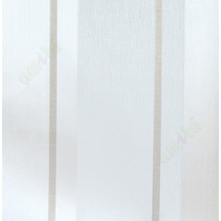 White beige vertical stripes with texture home décor wallpaper for walls