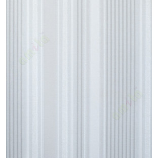 White silver vertical pencil stripes with glitter home décor wallpaper for walls