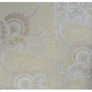 White grey gold beautifull traditional design home décor wallpaper for walls