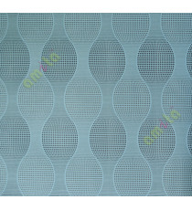 Black blue geometric circles connected with small dots home décor wallpaper for walls