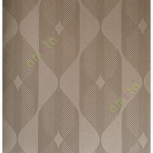 Brown contemporary vertical crafted cylinder home décor wallpaper for walls