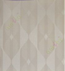 Beige grey contemporary vertical crafted cylinder home décor wallpaper for walls