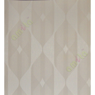 Beige grey contemporary vertical crafted cylinder home décor wallpaper for walls