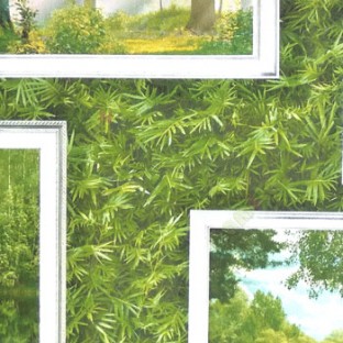 Natural green white black color bamboo tree waterfall sun rays  forest mountain snow village homes green grass jungle stones sunny day sea shore ocean lakes photo frame carved frames wallpaper